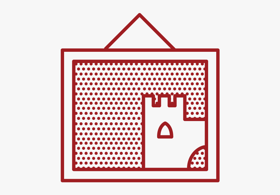 Carrom Outline, Transparent Clipart