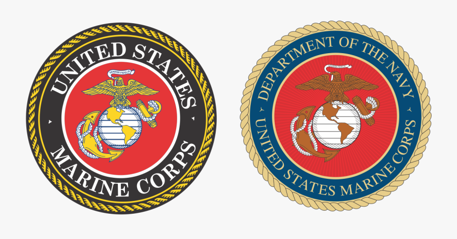 Us Marine Corps Logo Vector Png - Official Marine Corps Logo Png, Transparent Clipart