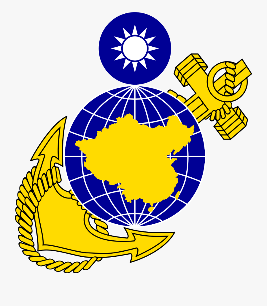 China Marine Corp Png Logo - Republic Of Chinese Navy, Transparent Clipart