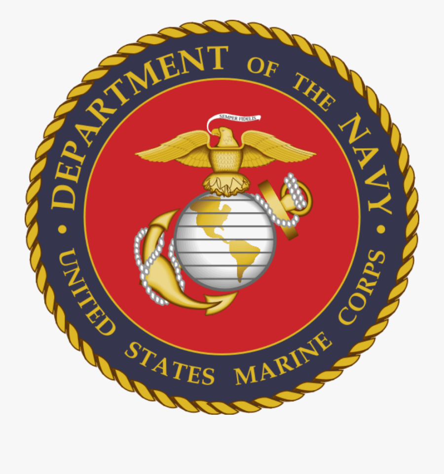 Marine Corps Official Seal, Transparent Clipart