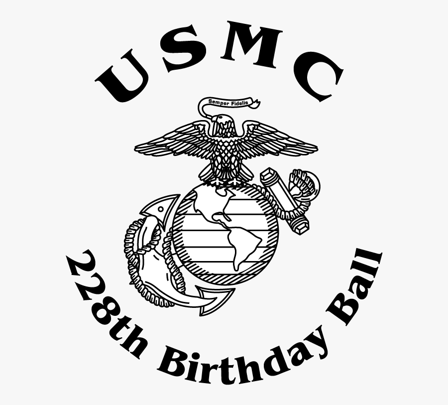 United States Marine Logo Png, Transparent Clipart