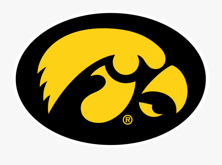 Iowa Hawkeyes Logo Svg, Transparent Clipart