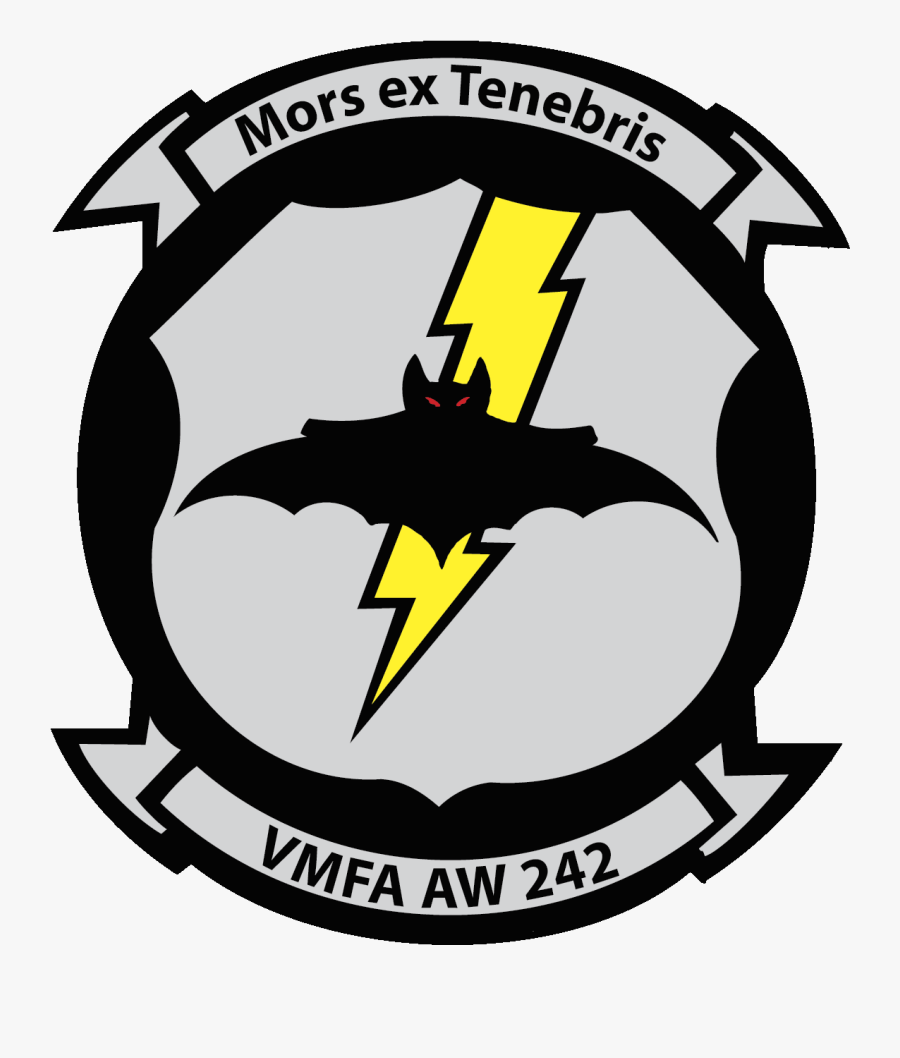 Vmfa Aw 242 Insignia - Vmfa Aw 242 Logo, Transparent Clipart