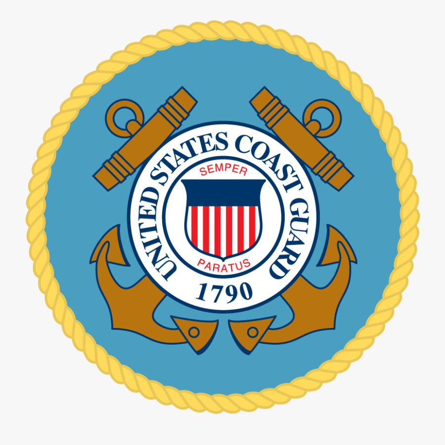 Coast Guard Seal - Coast Guard Official Logo, Transparent Clipart