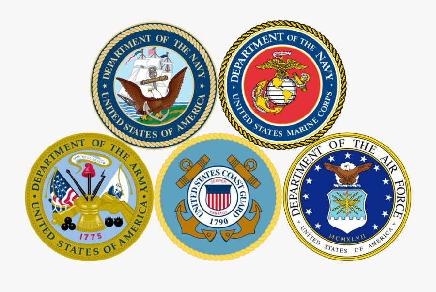 Morris County Veterans - Branches Of The Us Military Forces, Transparent Clipart