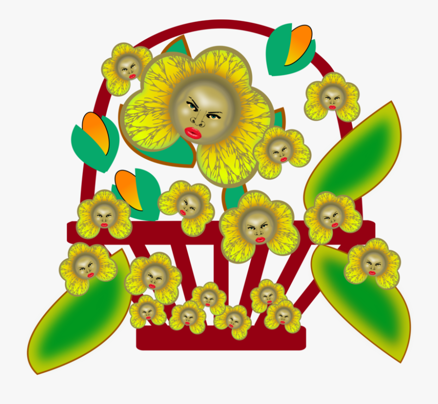 Flower,art,sunflower, Transparent Clipart