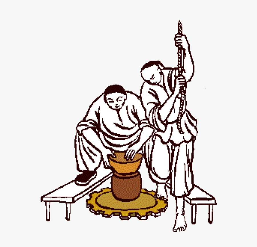 Pottery Making In Ancient China, Transparent Clipart