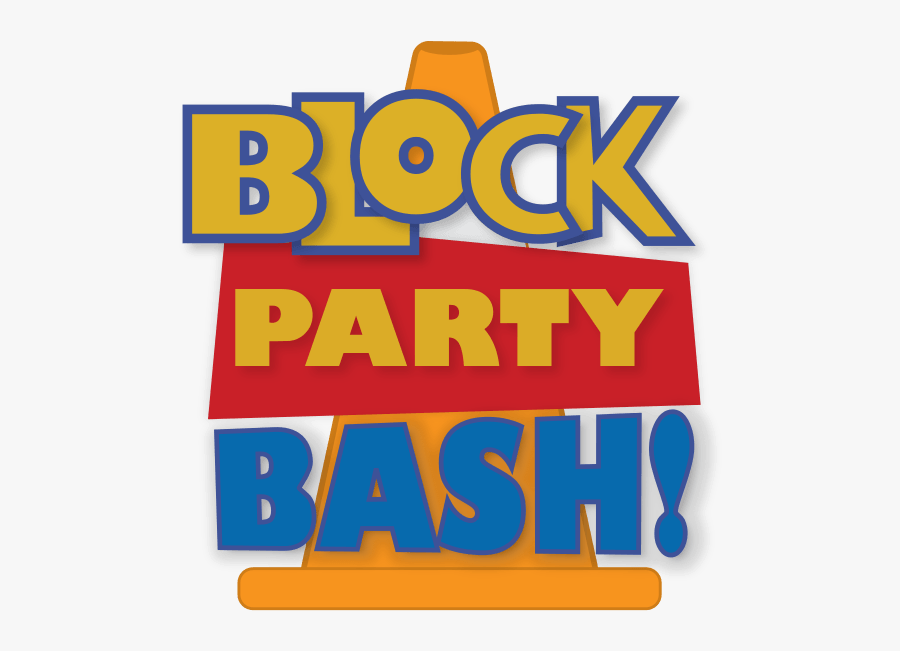 909px Block Party Bash Logo - Clip Art, Transparent Clipart