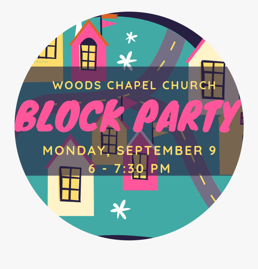 Block Party Clip Art, Transparent Clipart