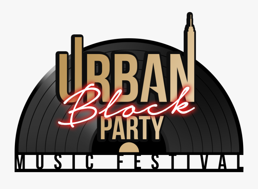 Urban Block Party Logo - Graphic Design, Transparent Clipart