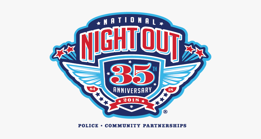 Nno 2018 Logo - National Night Out 2018 Houston, Transparent Clipart