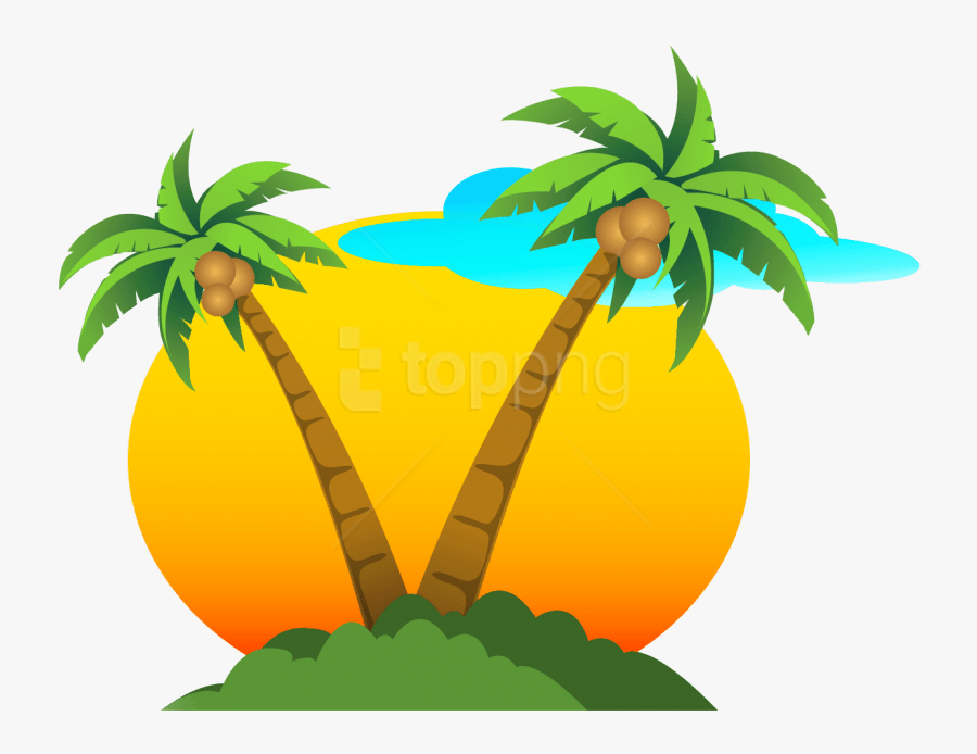 Summer Clipart Leaf - Transparent Summer Clip Art Free, Transparent Clipart