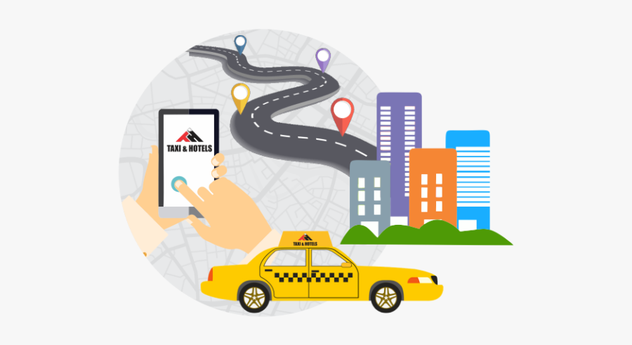 Taxi Hotels - Building Png Clip Art, Transparent Clipart