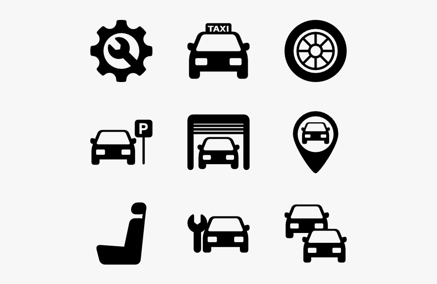 Automobiles - Infographics Icon Vector, Transparent Clipart