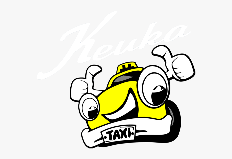 Transparent Taxi Cab Png - Cartoon Drawing Of Car Motor, Transparent Clipart