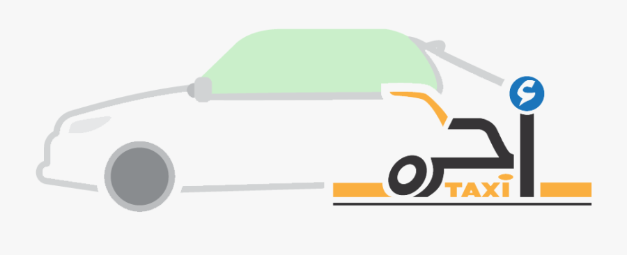 Electric Car, Transparent Clipart