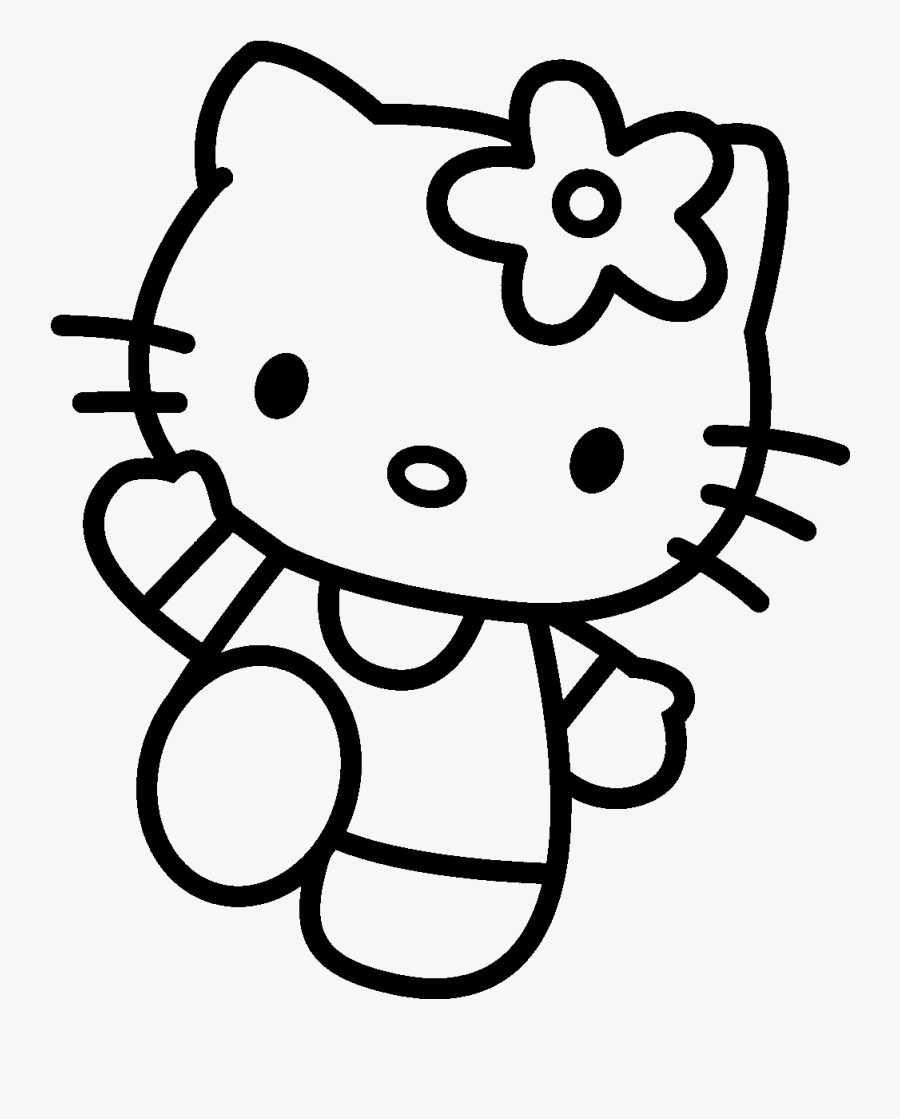 Hello Kitty Mermaid Coloring Pages Coloring Pages For - Printable Cute Colouring Pages, Transparent Clipart