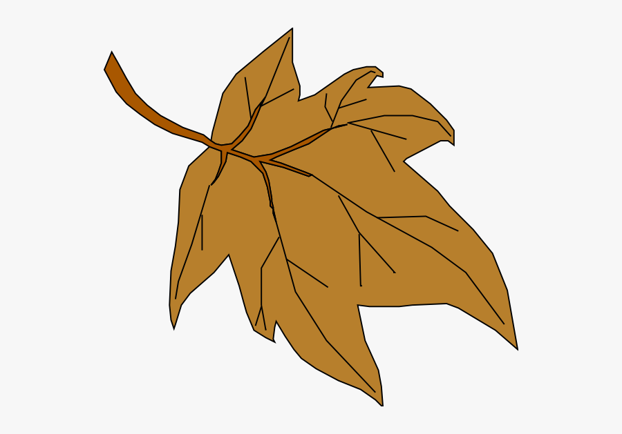 Brown Fall Leaves Clipart, Transparent Clipart