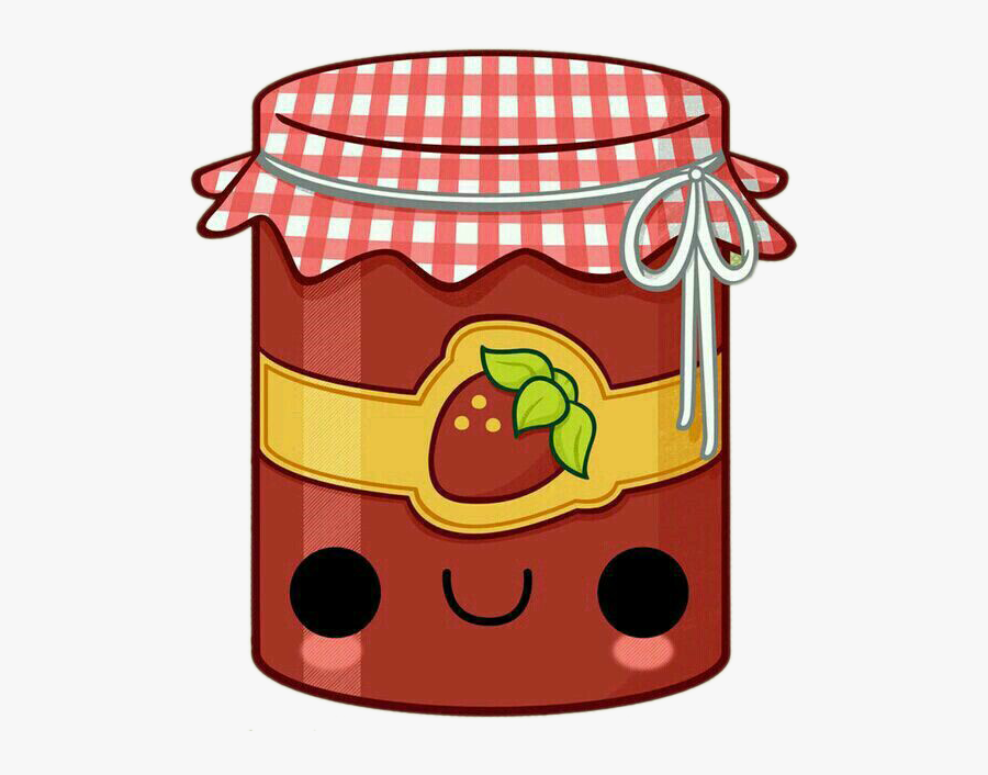 Ice Cream Doughnut Gelatin - Jar Of Jam Clipart, Transparent Clipart