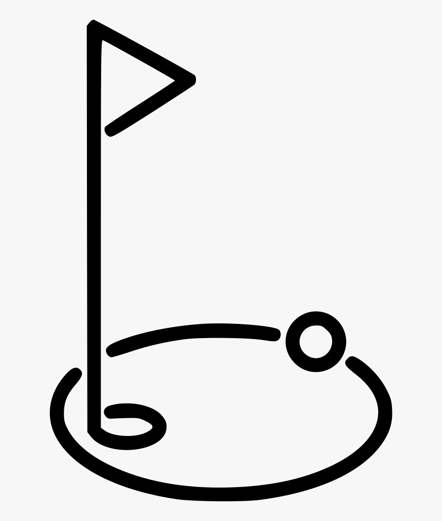 Golf Flag Png - Golf Transparent Drawing, Transparent Clipart