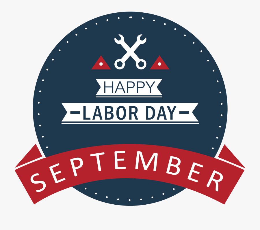 Logo Labor Day Brand Font Trade Union - Label, Transparent Clipart