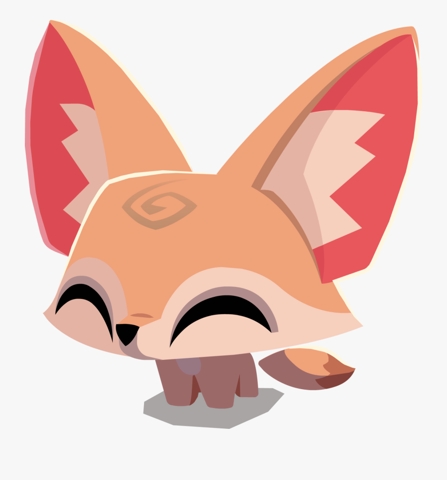 57, March 7, - Animal Jam Fennec Fox, Transparent Clipart