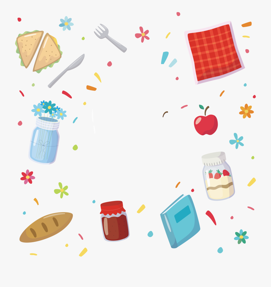 Jam Sandwich Food - Food Background Clipart, Transparent Clipart