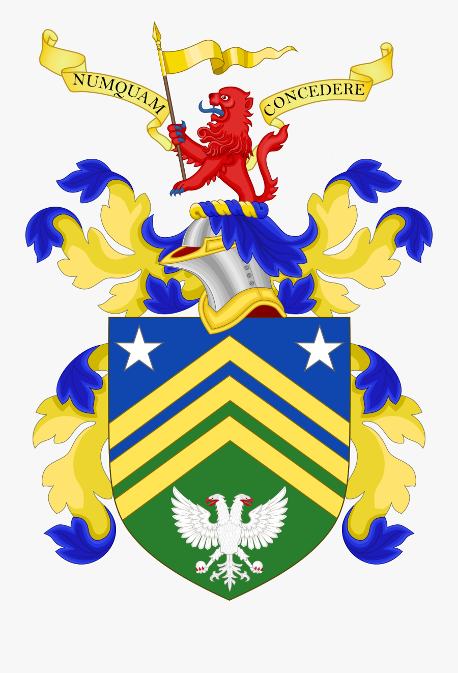 Stamford Raffles Coat Of Arms, Transparent Clipart