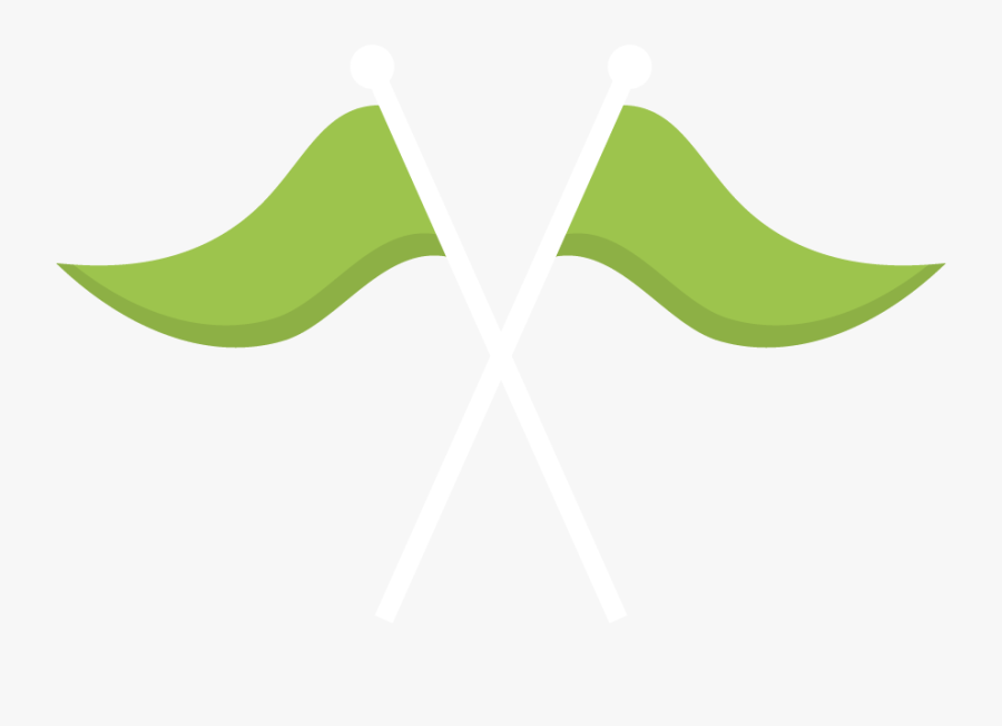 Golf Flag, Transparent Clipart