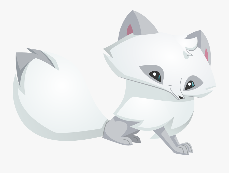 Animal Jam Arctic Fox - Animal Jam Arctic Fox Transparent, Transparent Clipart