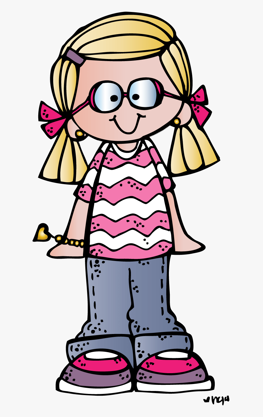 Thumb Image - Melonheadz Clipart Girl, Transparent Clipart