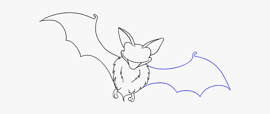 How To Draw Bat - Sketch, Transparent Clipart