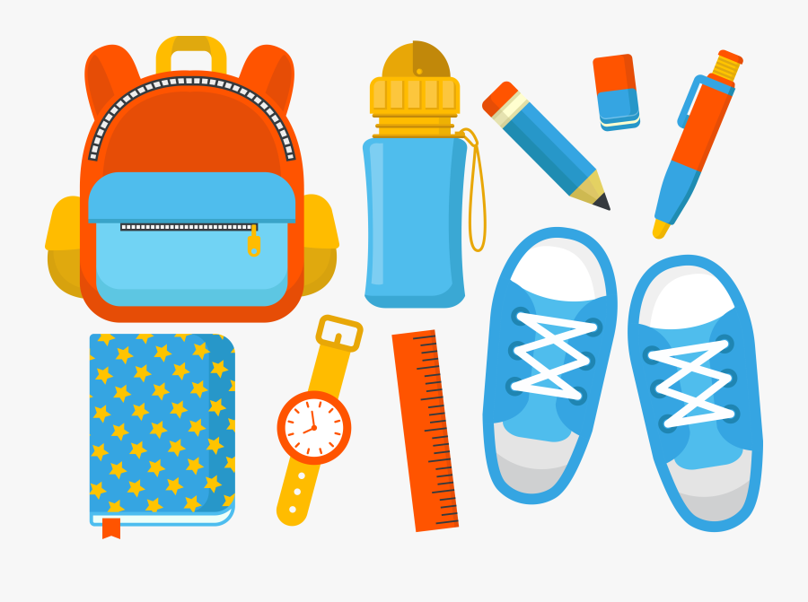 School Supplies Clip Art - School Supplies Png Icon, Transparent Clipart