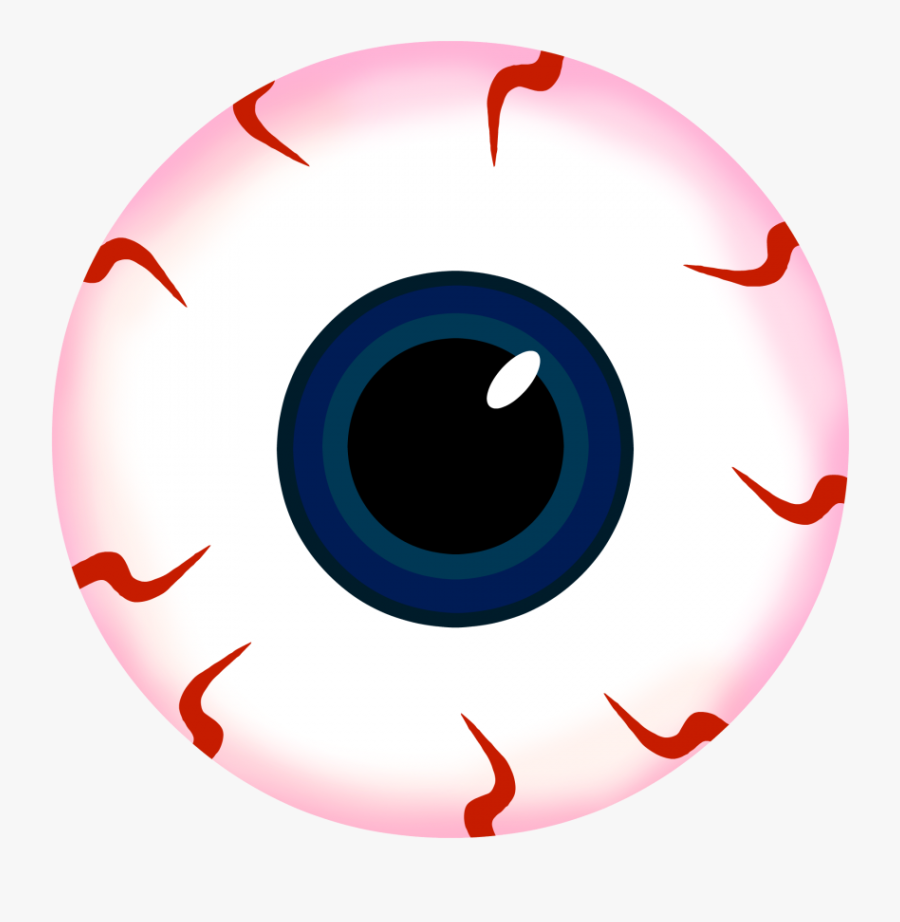 Clip Art Scary Eyeball - Scary Eyeball Clip Art, Transparent Clipart