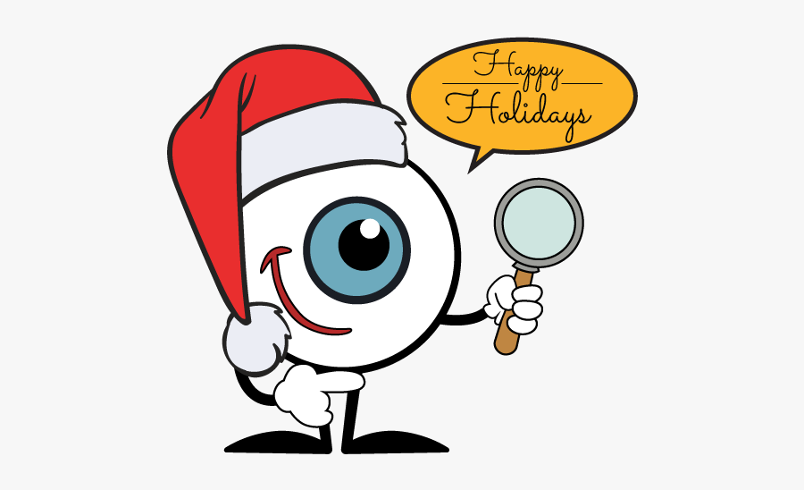 Eyeball Clipart Santa, Transparent Clipart