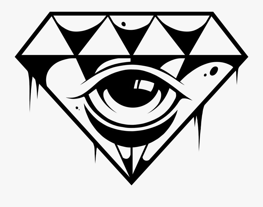 Transparent Pyramid Eye Clipart - Illuminati Eye Png Hd, Transparent Clipart