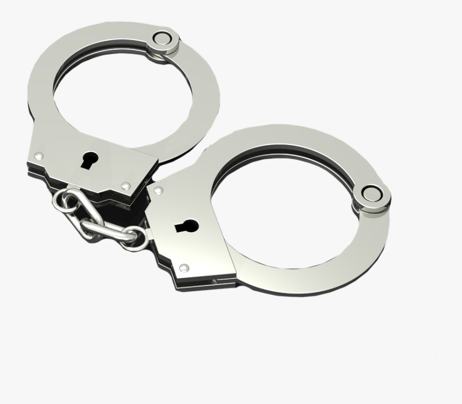 24010 - Handcuffs Png, Transparent Clipart