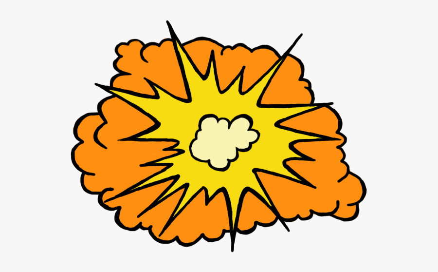 Game Design - Explosion Clip Art Black And White, Transparent Clipart