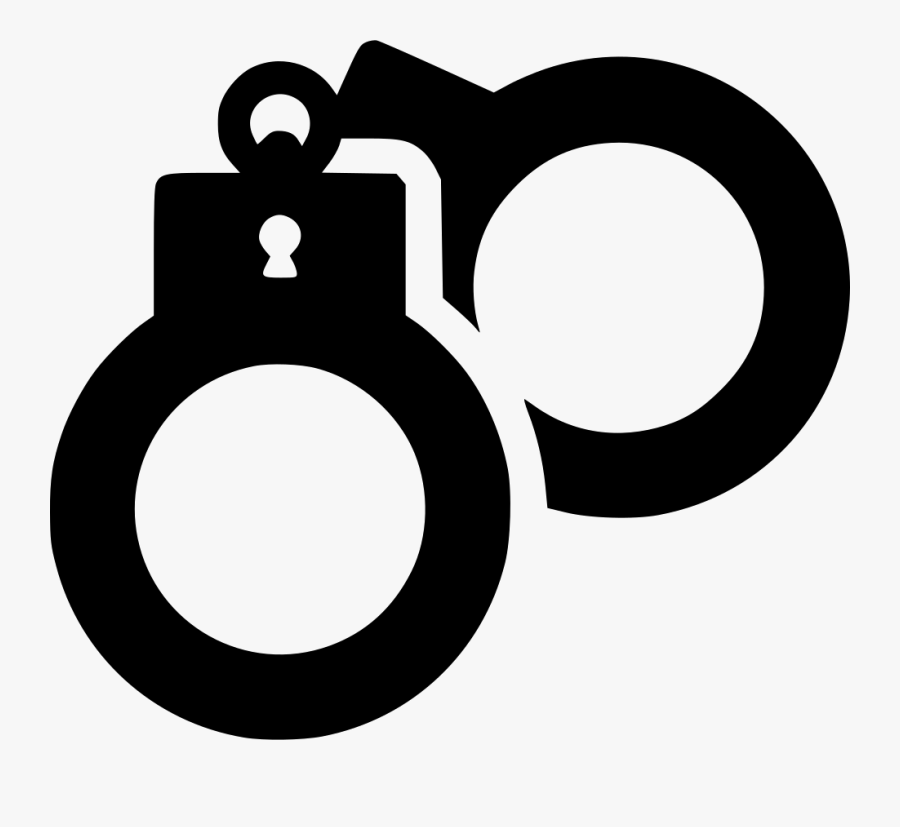 Handcuffs - Handcuff Icon Png, Transparent Clipart