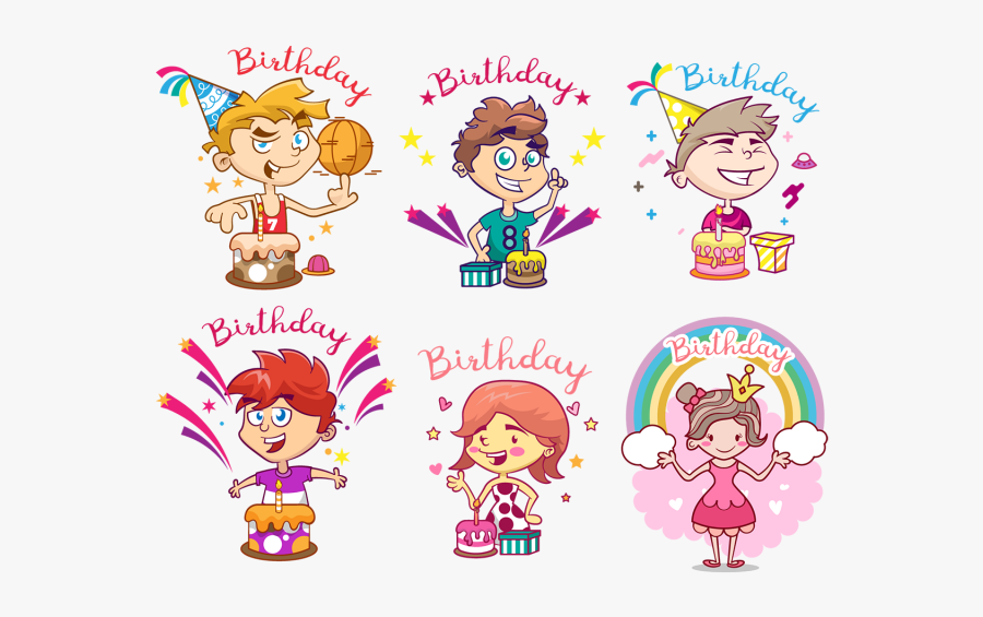 การ์ตูน วัน เกิด น่า รัก ๆ, Transparent Clipart