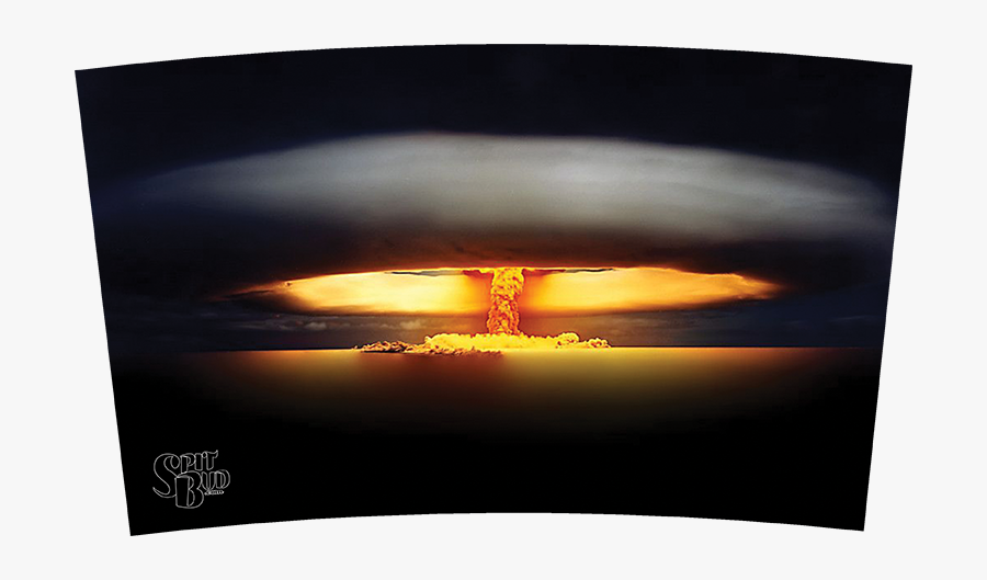 Transparent Mushroom Cloud Clipart - Nuclear Explosion, Transparent Clipart