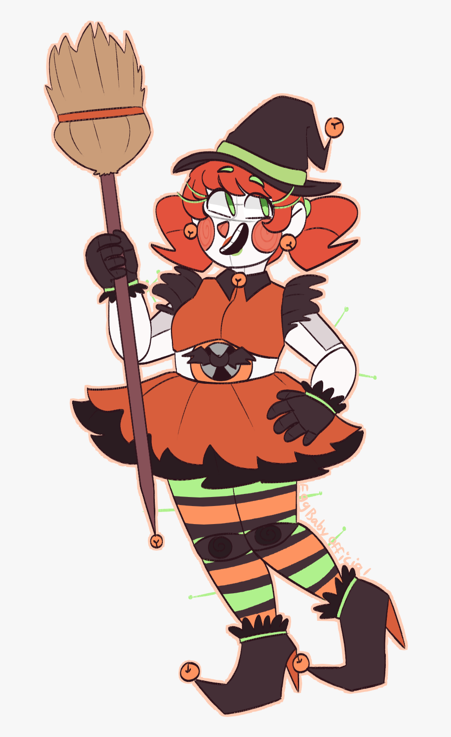 Transparent Happy Birthday Sister Clipart - Circus Baby Fnaf, Transparent Clipart