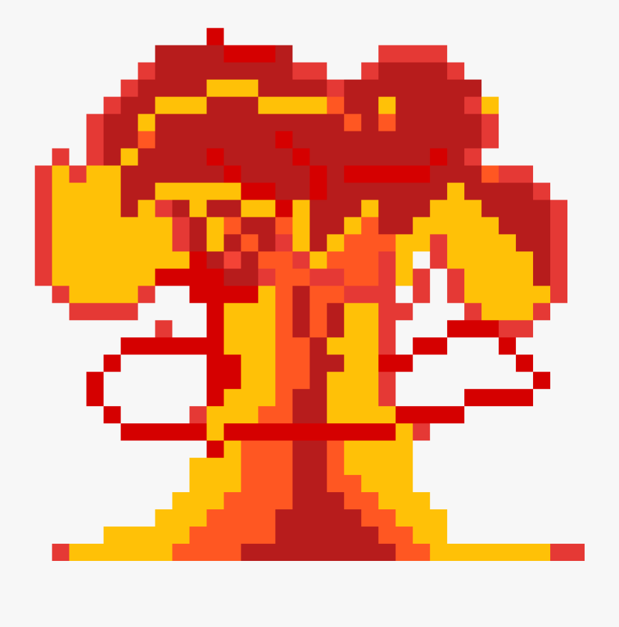 Pixel Wolf Run Cycle, Transparent Clipart