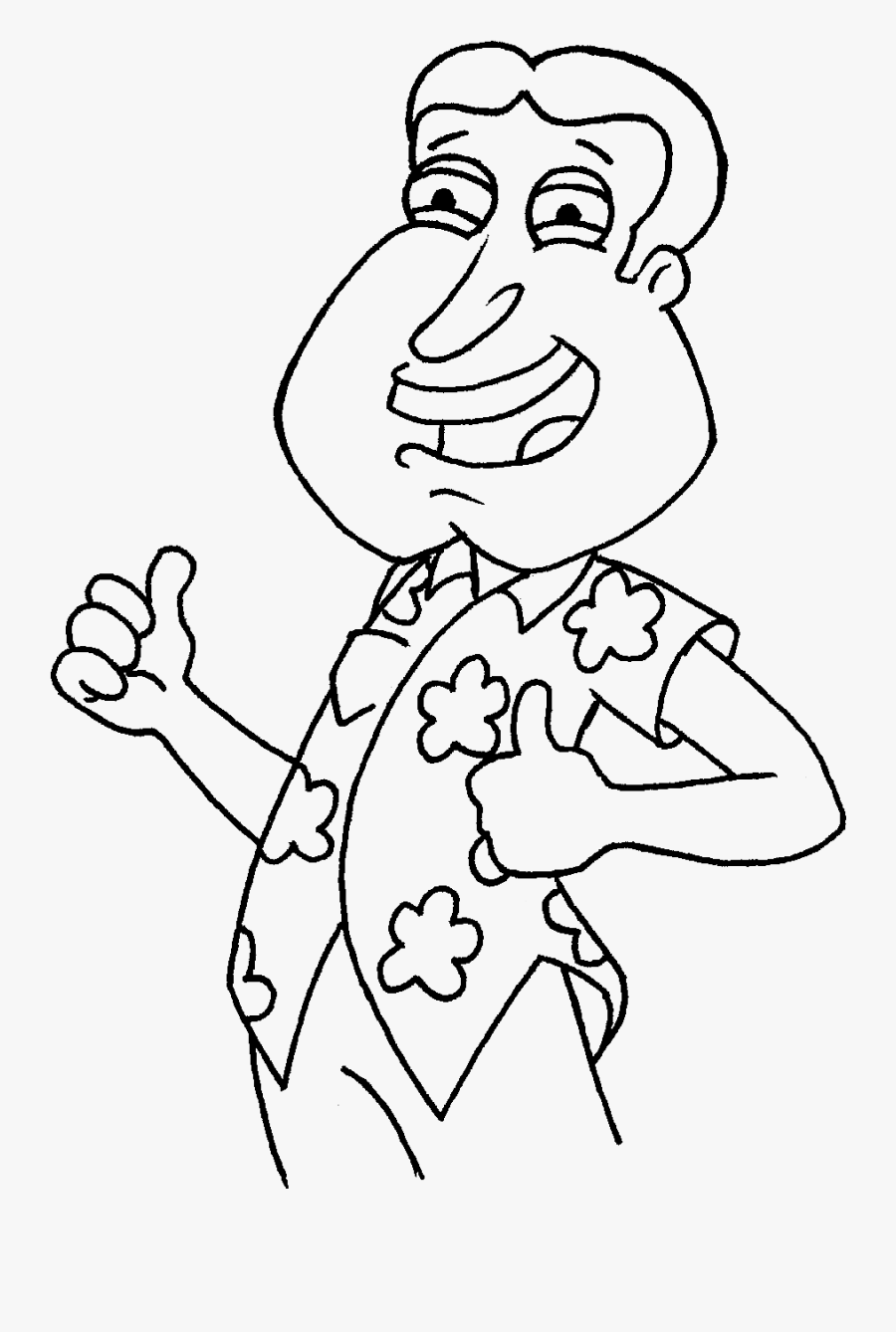Drawings Of Family Guy - Drawing Of Family Guy, Transparent Clipart