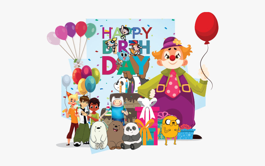Bare Bears Happy Birthday, Transparent Clipart