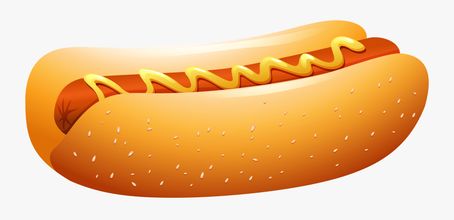 Hot Dog Sausage Hamburger Fast Food - Hot Dog Png Clipart, Transparent Clipart