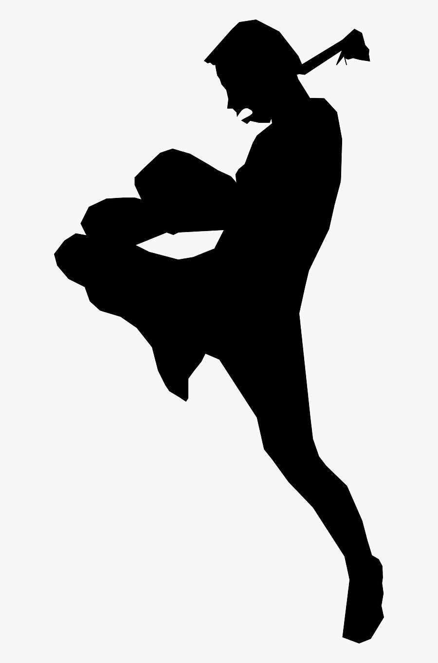 Martial Arts Muay Thai Thai Boxing Free Picture - Black Business Woman Silhouette, Transparent Clipart