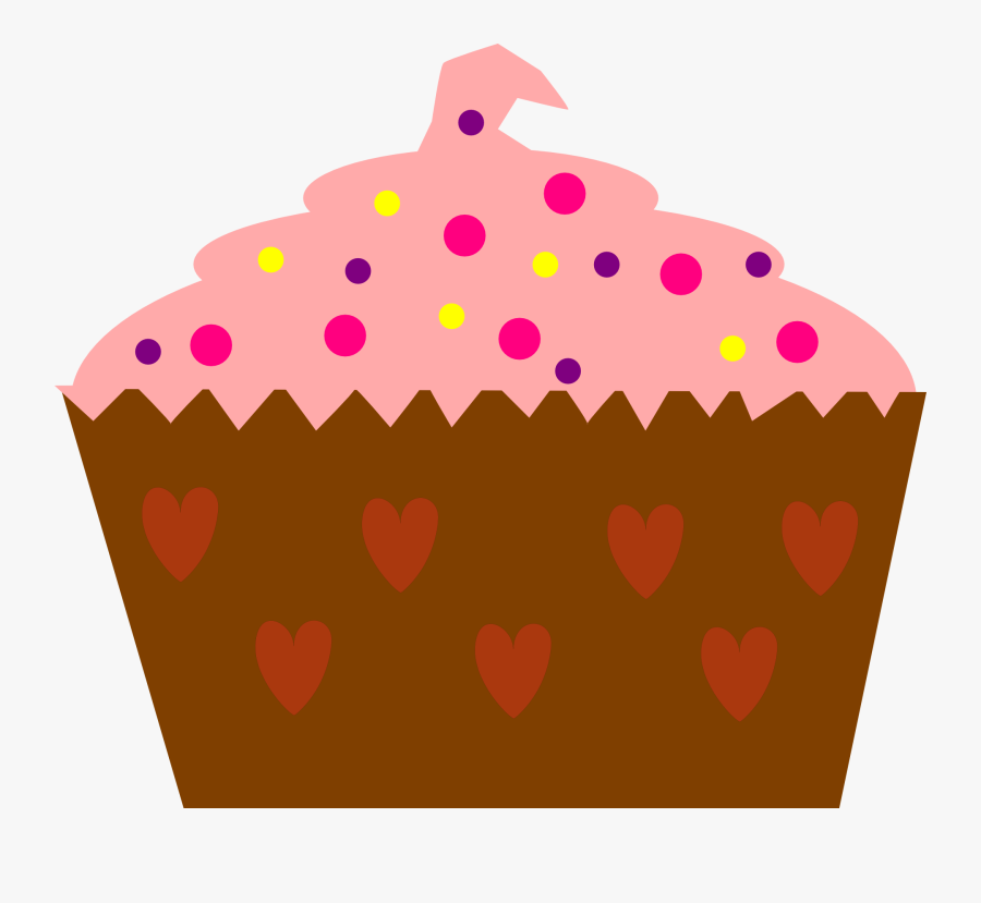 Cupcake, Transparent Clipart