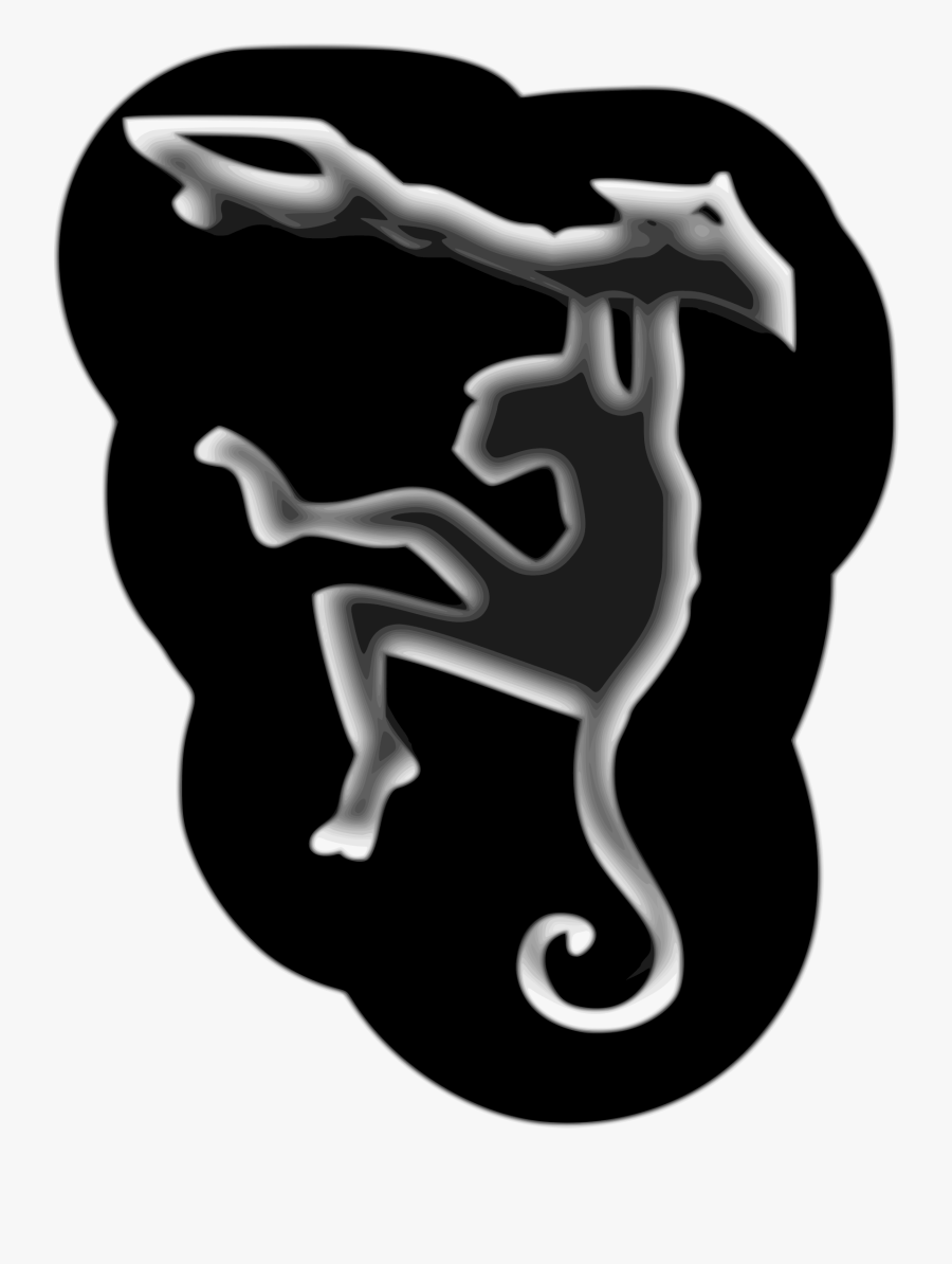 And White - Illustration, Transparent Clipart