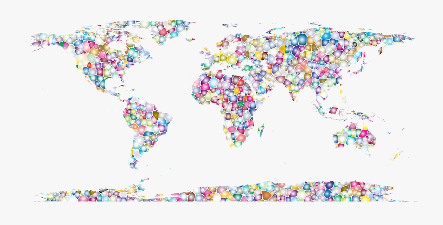 Party Supply,sprinkles,world - Map Of Candy World, Transparent Clipart